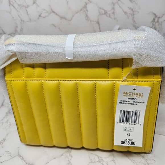 NWT Michael Kors Whitney Large Quilted Leather Convertible Shoulder Bag - Picture 4 of 9